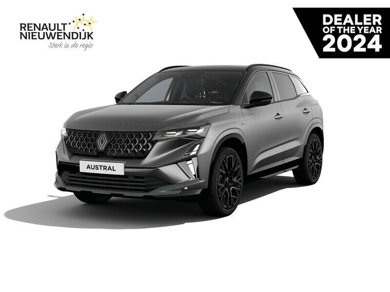 Gris schiste satin / noir étoilé (grijs mica) Nieuw 2025 Renault Austral Iconic Esprit Alpine SUV | € 52.836 (Duur) - Afbeelding 1/4