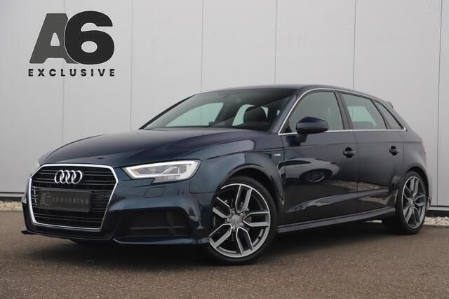 Blauw Gebruikt 2019 Audi A3 Sportback S-Line Hatchback | € 23.900 (Eerlijke prijs) - Afbeelding 1/4