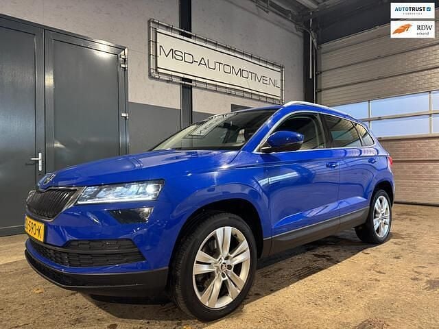 Blauw Gebruikt 2018 Skoda Karoq Style SUV | € 15.449 (Goede deal) - Afbeelding 1/4