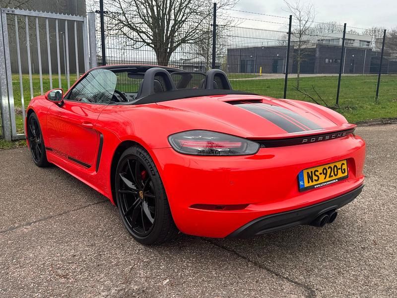 Occasion Porsche 718 Boxster 350 PK (257 kW) 2017 Oranje Cabriolet