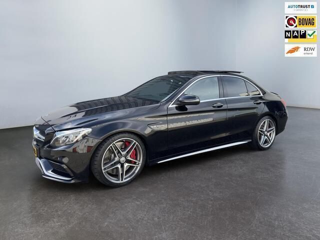 Zwart Gebruikt 2018 Mercedes C63S AMG AMG Sedan | € 63.999 (Eerlijke prijs) - Afbeelding 1/4