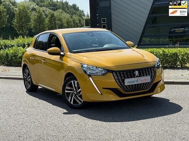 Geel Gebruikt 2020 Peugeot 208 GT-line Hatchback | € 17.750 (Iets duurder) - Afbeelding 1/4