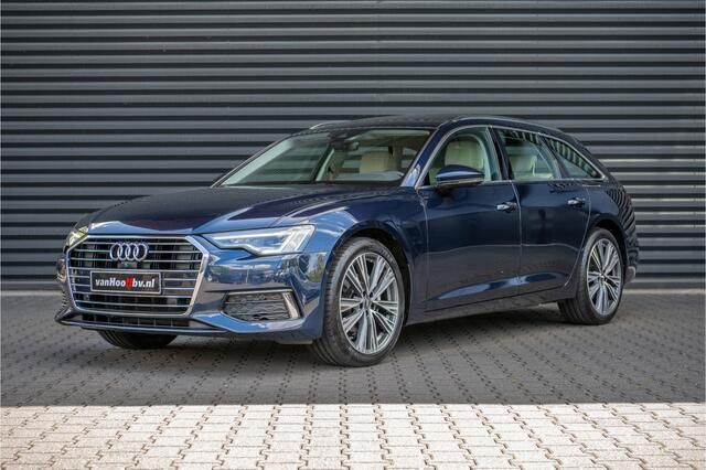 Blauw Gebruikt 2019 Audi A6 Design Stationwagen | € 29.900 (Eerlijke prijs) - Afbeelding 1/4
