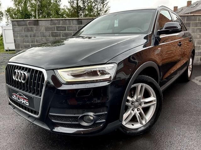 Zwart Gebruikt 2012 Audi Q3 S-Line SUV | € 14.490 (Eerlijke prijs) - Afbeelding 1/4