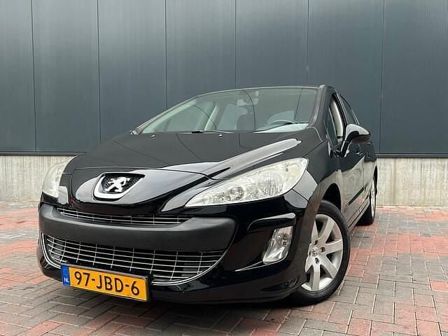 Zwart Gebruikt 2009 Peugeot 308 Style Hatchback | € 2.350 (Eerlijke prijs) - Afbeelding 1/4