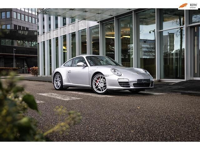 Grijs (metallic) Occasion 2008 Porsche 911 Carrera 4S Coupé | € 64.900 (Eerlijke prijs) - Afbeelding 1/4