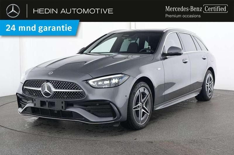 Grijs Gebruikt 2025 Mercedes C300e AMG line Stationwagen | € 52.900 (Eerlijke prijs) - Afbeelding 1/3