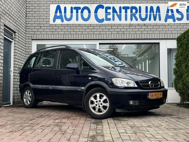 Blauw Gebruikt 2003 Opel Zafira Elegance MPV | € 1.999 (Eerlijke prijs) - Afbeelding 1/4