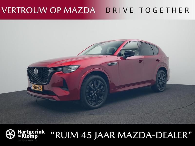 Rood Gebruikt 2023 Mazda CX-60 Homura-Line SUV | € 44.950 (Duur) - Afbeelding 1/4