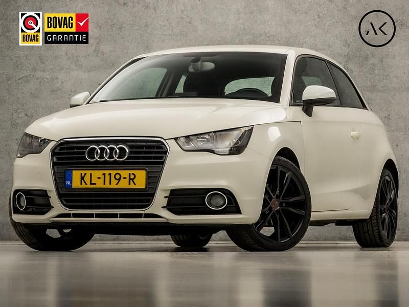 Wit Gebruikt 2013 Audi A1 Sport Hatchback | € 9.945 (Eerlijke prijs) - Afbeelding 1/4