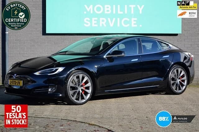 Occasion Tesla Model S Performance 580 kW (789 PK) 2020 Zwart Hatchback