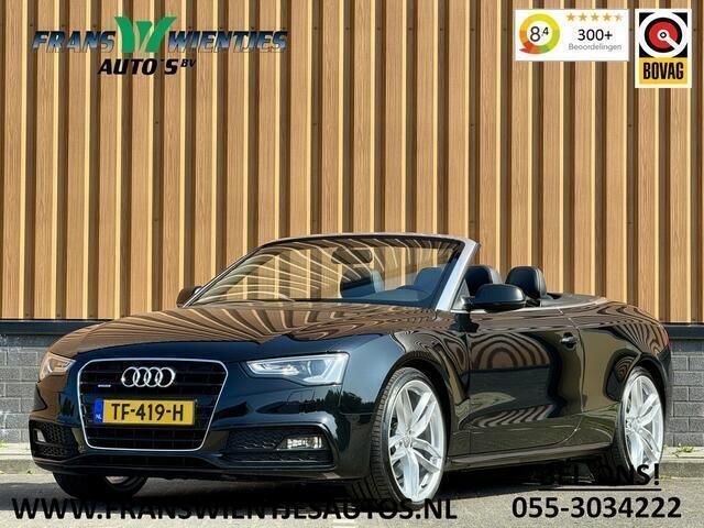 Zwart Gebruikt 2015 Audi A5 Cabriolet Sport Cabriolet | € 29.449 - Afbeelding 1/4