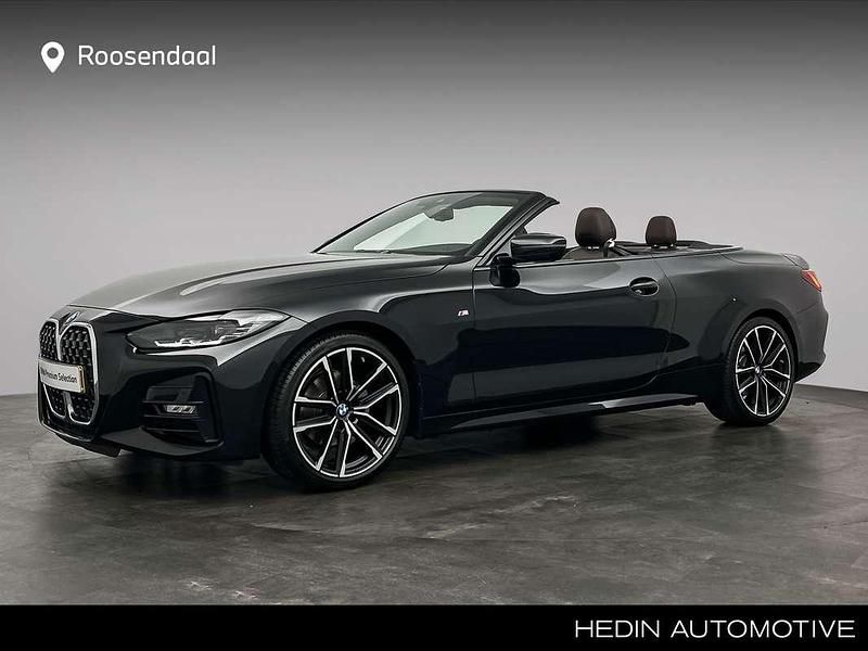 Zwart, metallic lak Gebruikt 2022 BMW 420 Executive Cabriolet | € 51.880 (Eerlijke prijs) - Afbeelding 1/4