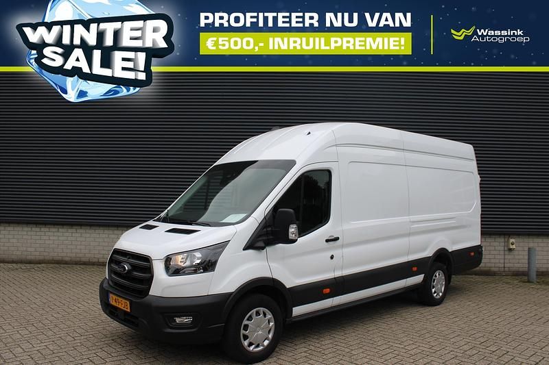 Wit Occasion 2024 Ford Transit Trend Van | € 27.805 - Afbeelding 1/3