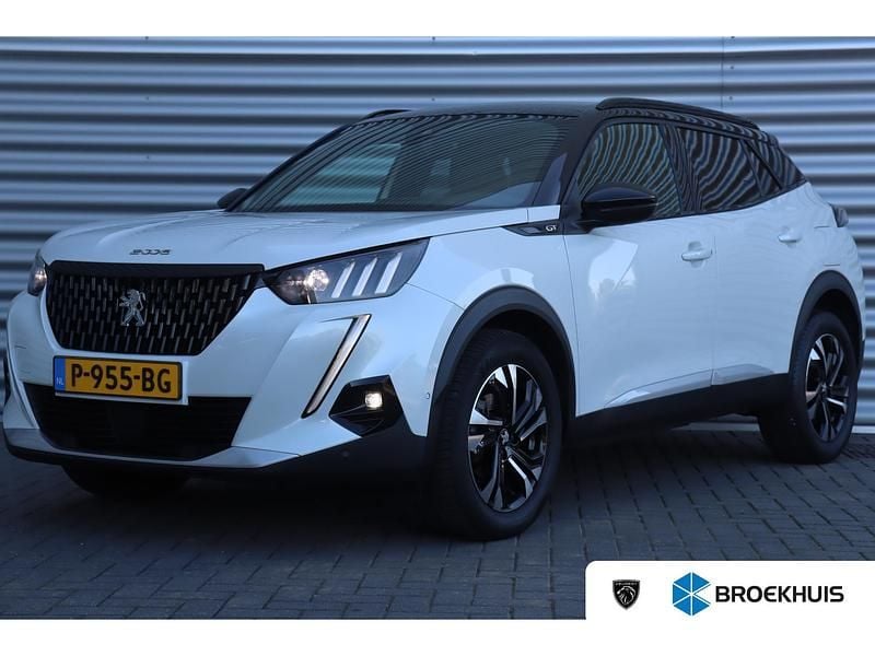 Wit Gebruikt 2022 Peugeot 2008 GT SUV | € 22.395 (Eerlijke prijs) - Afbeelding 1/4