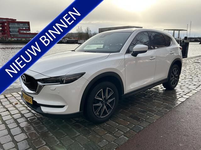 Wit Gebruikt 2018 Mazda CX-5 Luxury SUV | € 16.950 (Eerlijke prijs) - Afbeelding 1/4