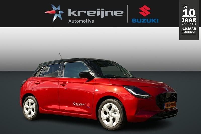 Rood Nieuw 2025 Suzuki Swift Hatchback | € 23.425 - Afbeelding 1/4