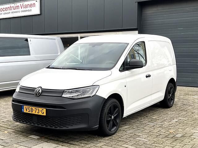 Wit (metallic) Gebruikt 2022 VW Caddy Comfortline MPV | € 8.950 (Super prijs) - Afbeelding 1/4