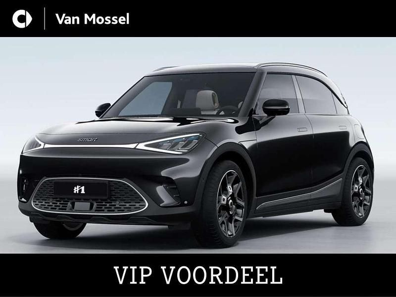 Zwart Nieuw 2024 Smart #1 Edition #1 SUV | € 37.037 (Eerlijke prijs) - Afbeelding 1/1