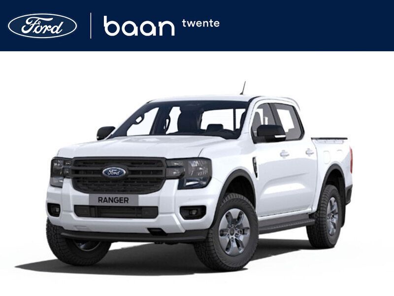 Wit Nieuw 2025 Ford Ranger XLT Pickup | € 48.690 (Super prijs) - Afbeelding 1/4