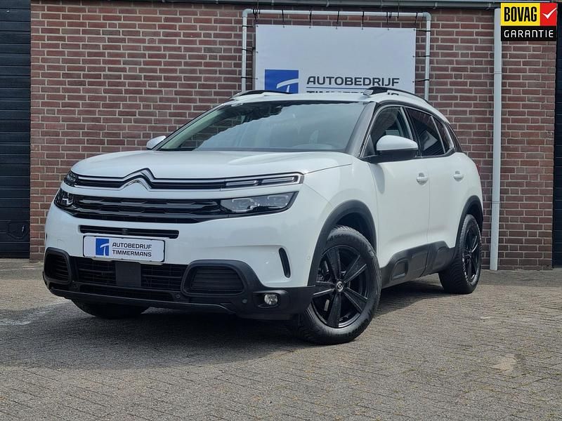 Wit Gebruikt 2020 Citroën C5 Aircross PureTech SUV | € 22.750 (Eerlijke prijs) - Afbeelding 1/4