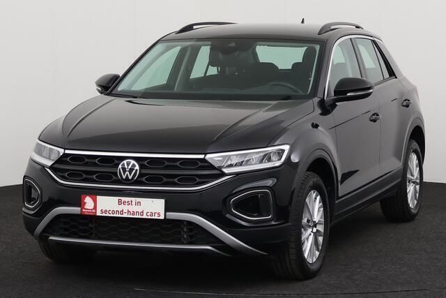 Zwart Gebruikt 2024 VW T-Roc Life SUV | € 26.995 - Afbeelding 1/4