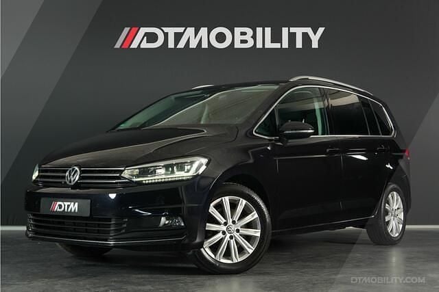 Zwart Gebruikt 2017 VW Touran Comfortline MPV | € 20.950 (Eerlijke prijs) - Afbeelding 1/4