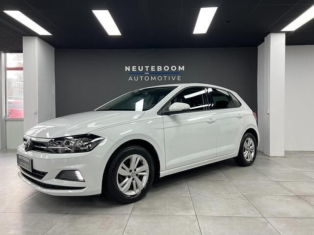 Wit Gebruikt 2019 VW Polo Comfortline Hatchback | € 12.750 (Goede deal) - Afbeelding 1/4