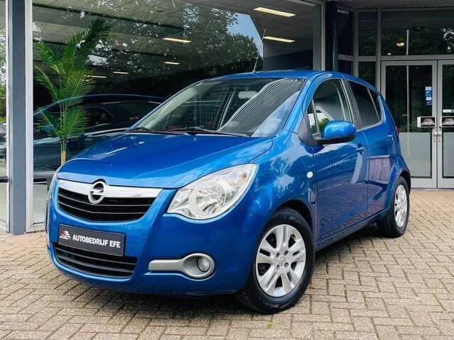 Blauw Gebruikt 2011 Opel Agila Edition Hatchback | € 4.799 (Eerlijke prijs) - Afbeelding 1/4