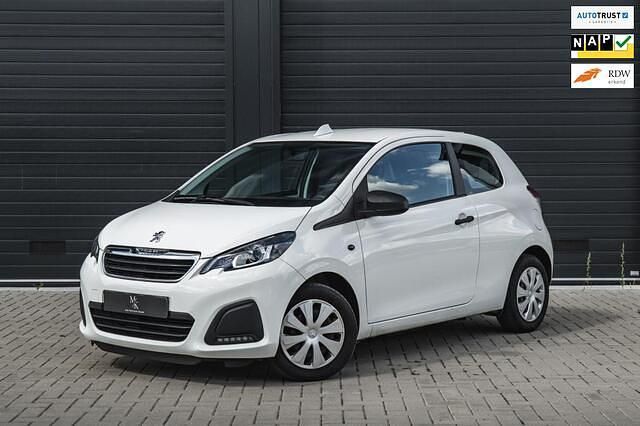 Wit Gebruikt 2019 Peugeot 108 Access Hatchback | € 7.450 (Eerlijke prijs) - Afbeelding 1/4