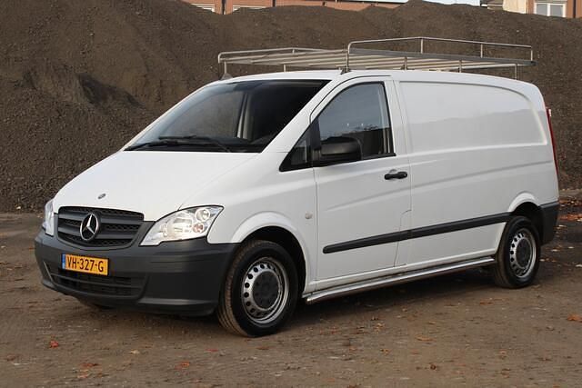 Wit Occasion 2014 Mercedes Vito Van | € 6.000 (Goede deal) - Afbeelding 1/4