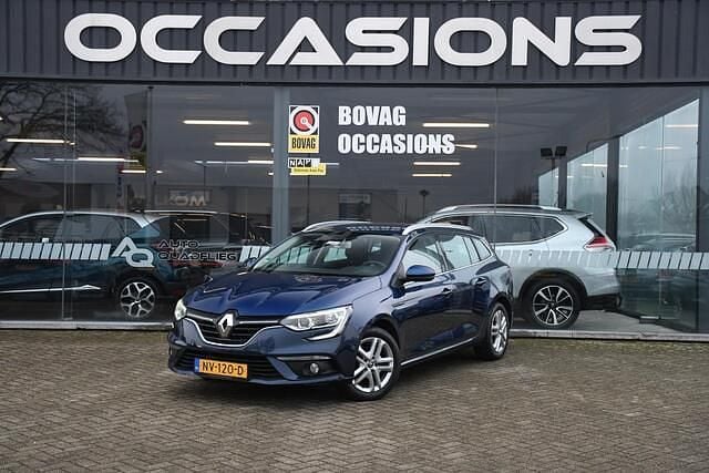 Occasion Renault Mégane GrandTour Zen 101 PK (74 kW) 2017 Blauw Stationwagen