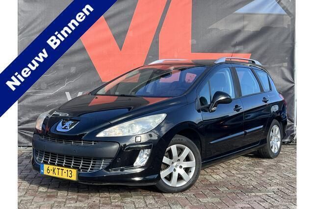 Zwart Gebruikt 2009 Peugeot 308 Stationwagen | € 2.948 (Iets duurder) - Afbeelding 1/4
