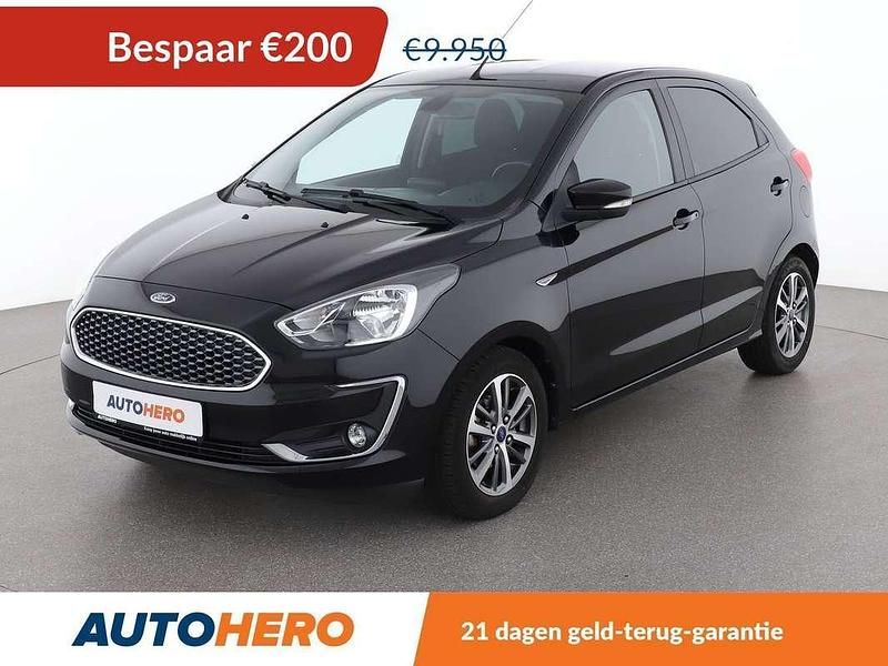 Zwart Gebruikt 2019 Ford Ka Ultimate Hatchback | € 9.949 (Eerlijke prijs) - Afbeelding 1/3