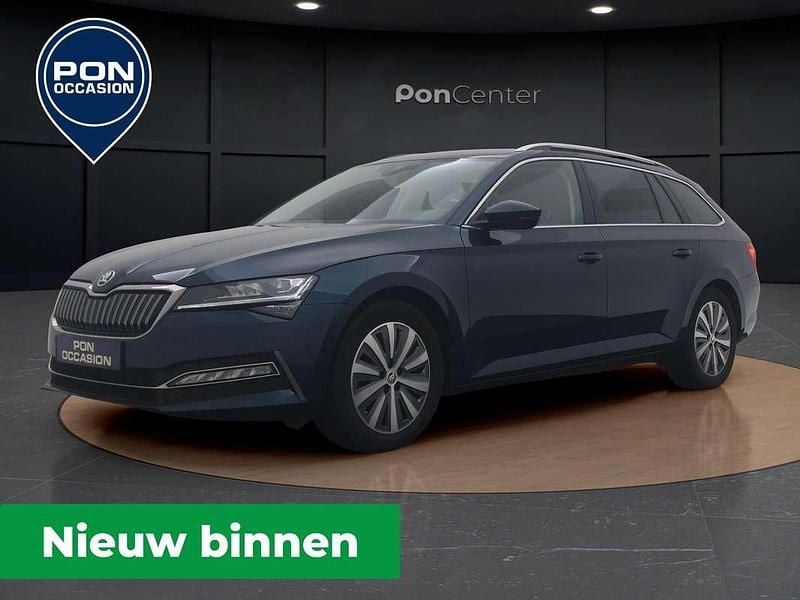 Blauw Gebruikt 2021 Skoda Superb Business Line Stationwagen | € 24.950 (Super prijs) - Afbeelding 1/3