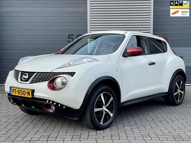 Wit Gebruikt 2010 Nissan Juke Tekna SUV | € 9.950 (Eerlijke prijs) - Afbeelding 1/4