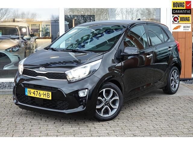 Zwart Occasion 2021 Kia Picanto Hatchback | € 12.450 (Goede deal) - Afbeelding 1/4