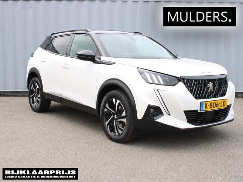 Wit Gebruikt 2021 Peugeot 2008 GT-line SUV | € 24.395 (Eerlijke prijs) - Afbeelding 1/3