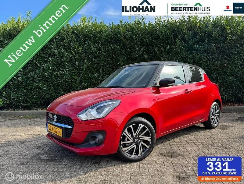 Rood Gebruikt 2024 Suzuki Swift Style Hatchback | € 20.185 (Eerlijke prijs) - Afbeelding 1/4