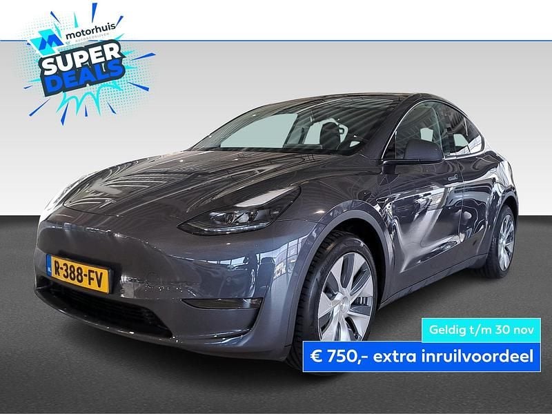Grijs Gebruikt 2022 Tesla Model Y SUV | € 33.990 (Eerlijke prijs) - Afbeelding 1/4