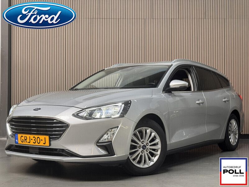 Grijs Gebruikt 2020 Ford Focus Titanium Stationwagen | € 20.900 (Eerlijke prijs) - Afbeelding 1/4