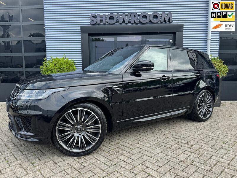 Zwart Gebruikt 2019 Land Rover Range Rover Sport HSE Dynamic SUV | € 56.400 (Duur) - Afbeelding 1/4