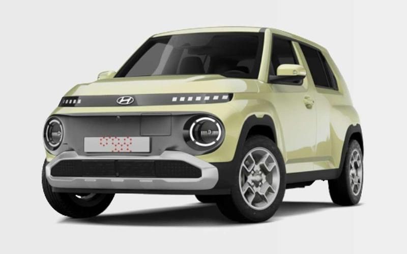 Wit Nieuw 2025 Hyundai Inster Hatchback | € 28.290 (Eerlijke prijs) - Afbeelding 1/4