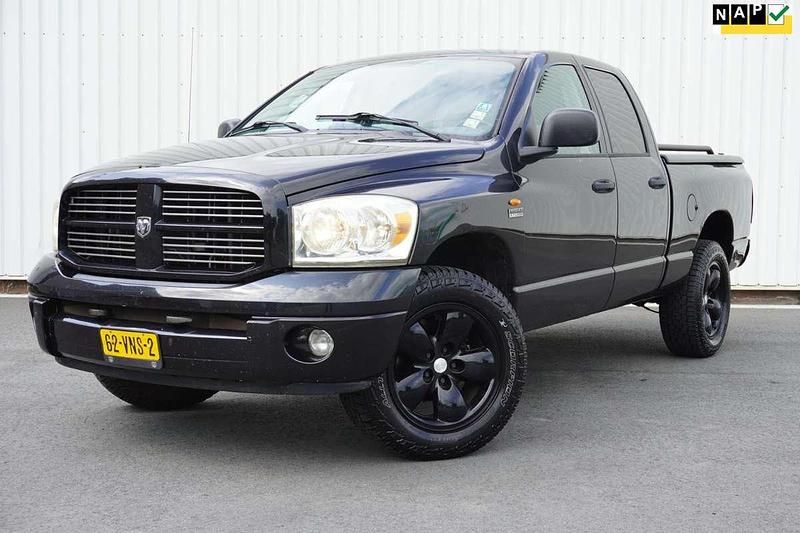 Zwart Gebruikt 2008 Dodge Ram Pickup | € 9.450 (Super prijs) - Afbeelding 1/4