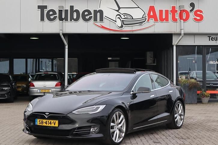 Occasion Tesla Model S 450 kW (613 PK) 2018 Zwart Hatchback