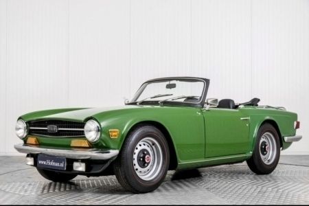 Groen Gebruikt 1972 Triumph TR6 Cabriolet | € 24.900 - Afbeelding 1/4