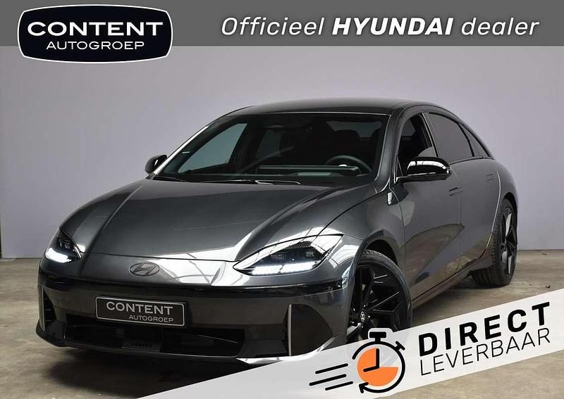 Grijs parelmoer Nieuw 2025 Hyundai Ioniq 6 Edition Sedan | € 43.990 - Afbeelding 1/4
