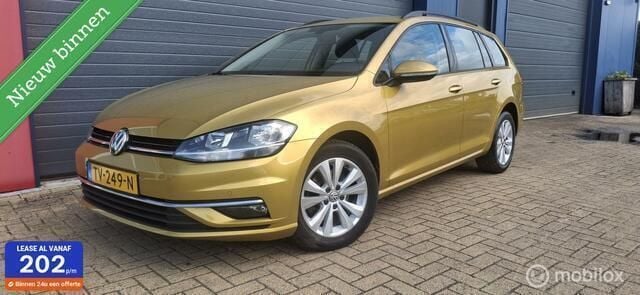 Geel Gebruikt 2018 VW Golf VII Stationwagen | € 11.499 (Goede deal) - Afbeelding 1/4