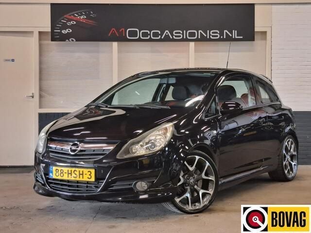 Zwart Gebruikt 2009 Opel Corsa Hatchback | € 4.995 (Goede deal) - Afbeelding 1/4