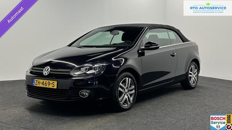 Zwart Gebruikt 2012 VW Golf Cabriolet Highline Cabriolet | € 10.000 (Goede deal) - Afbeelding 1/4